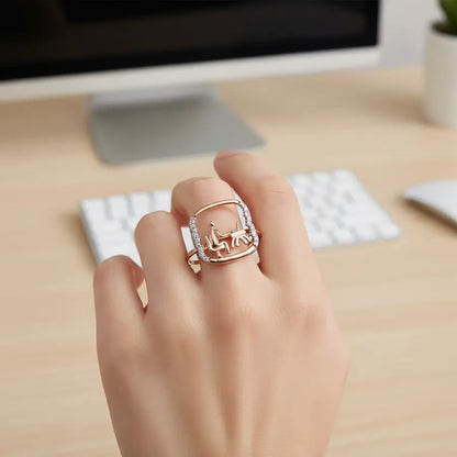 Working Man Gold Ring