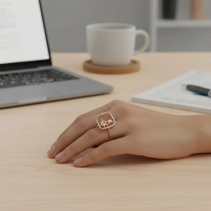 Working Man Gold Ring