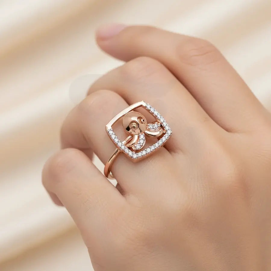 Octopus Gold Ring