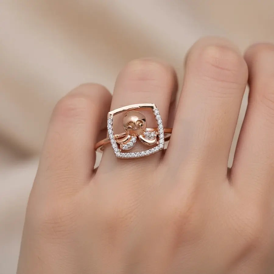 Octopus Gold Ring
