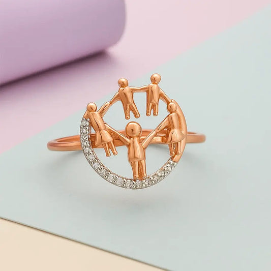 Kids Circle Bond Gold Ring