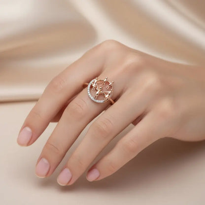 Kids Circle Bond Gold Ring