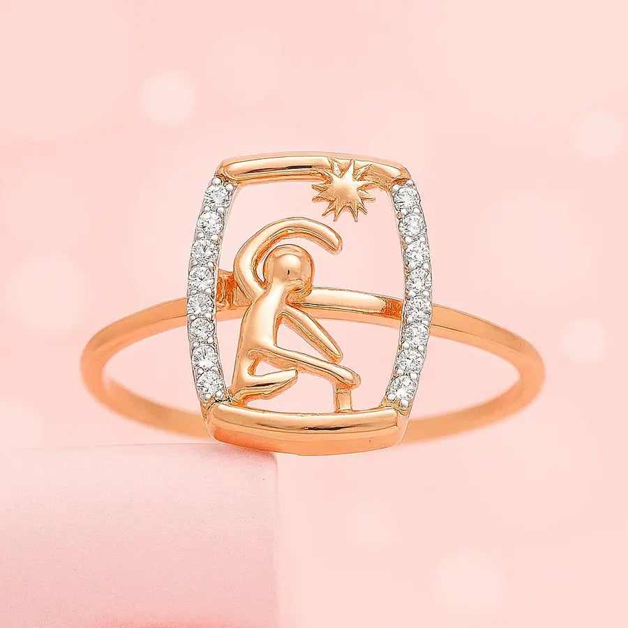 Suryanamaskara Gold Ring