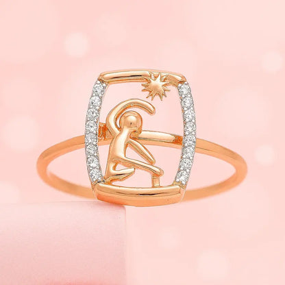 Suryanamaskara Gold Ring
