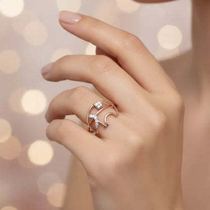 Elephant Gold Ring