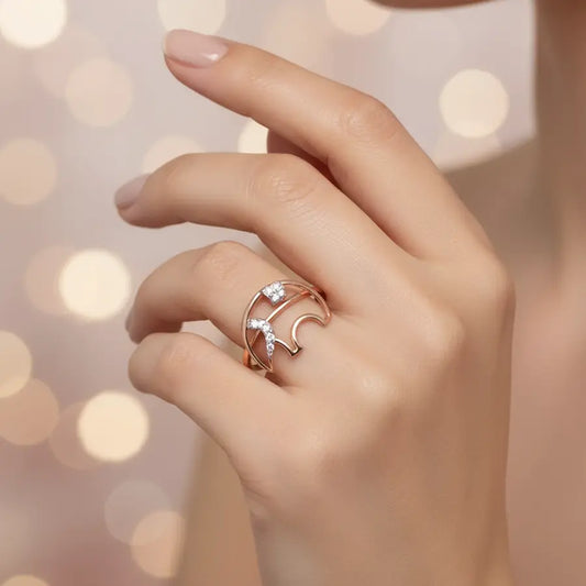 Elephant Gold Ring