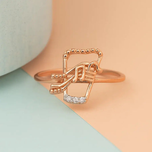 Music Raagas Gold Ring