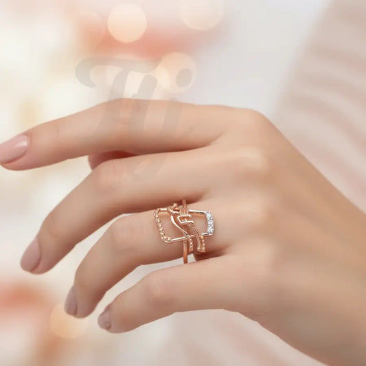Music Raagas Gold Ring