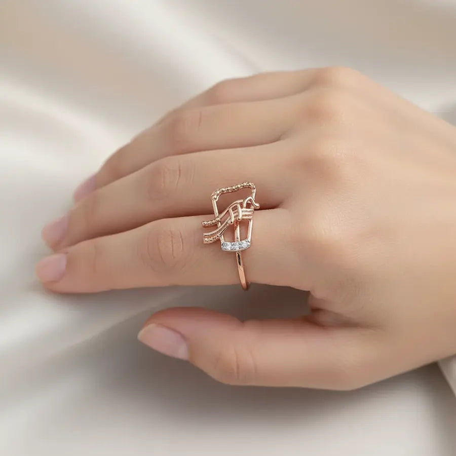 Music Raagas Gold Ring