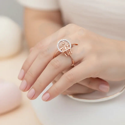 Student Desk Gold Ring