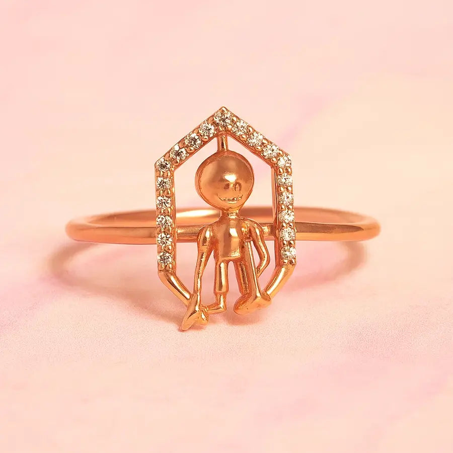 Sanitation Gold Ring
