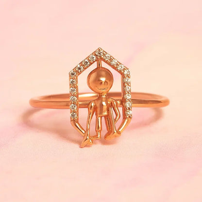 Sanitation Gold Ring