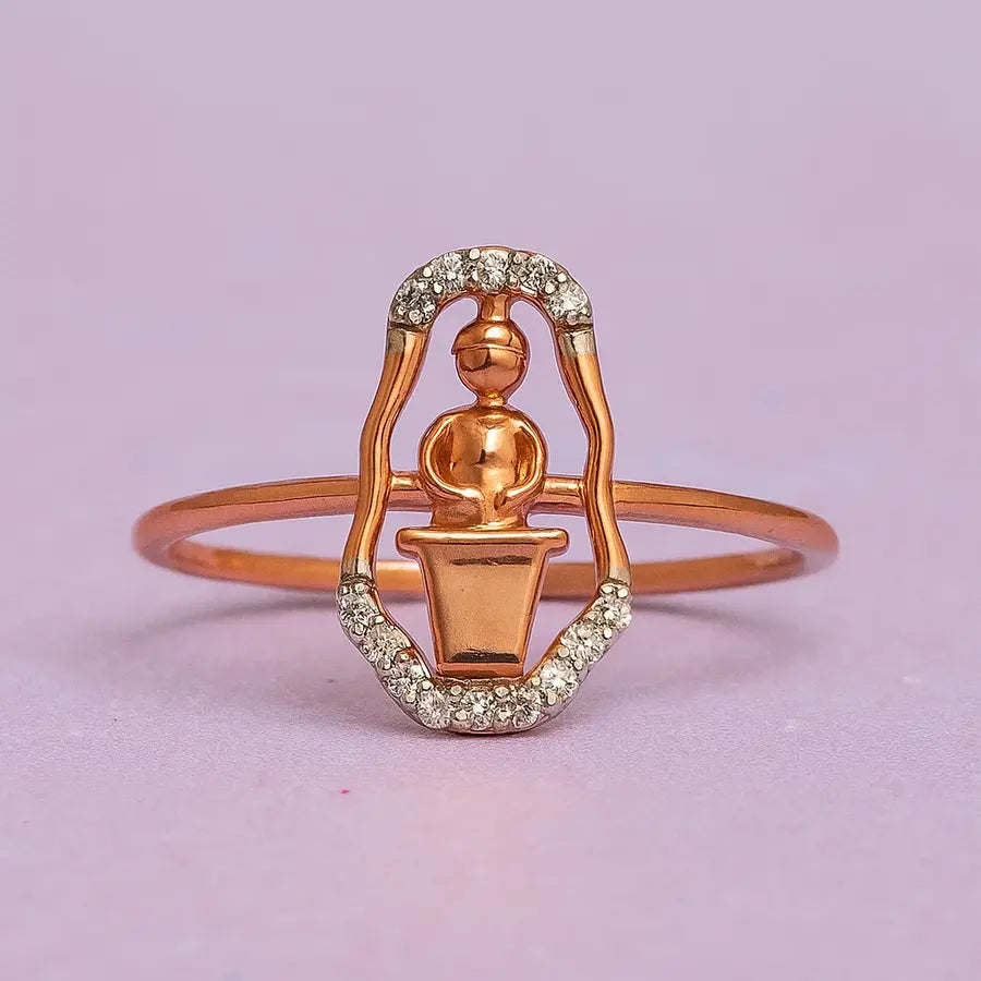 Mr. Clean Gold Ring