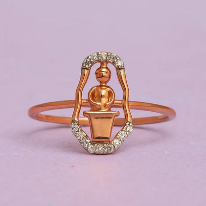 Mr. Clean Gold Ring