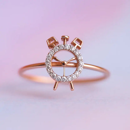 Time Keeper Gold Ring