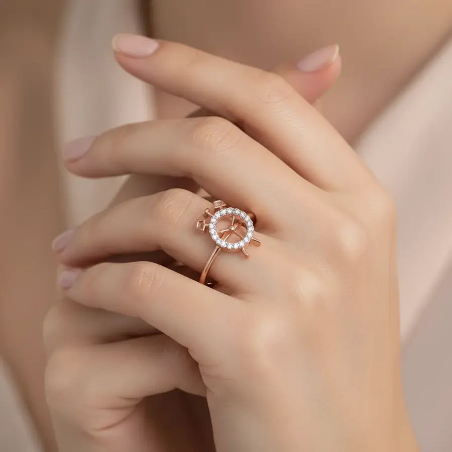 Time Keeper Gold Ring