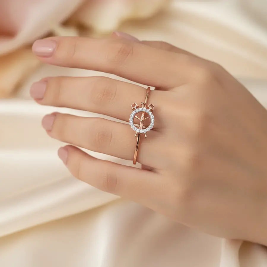 Time Keeper Gold Ring