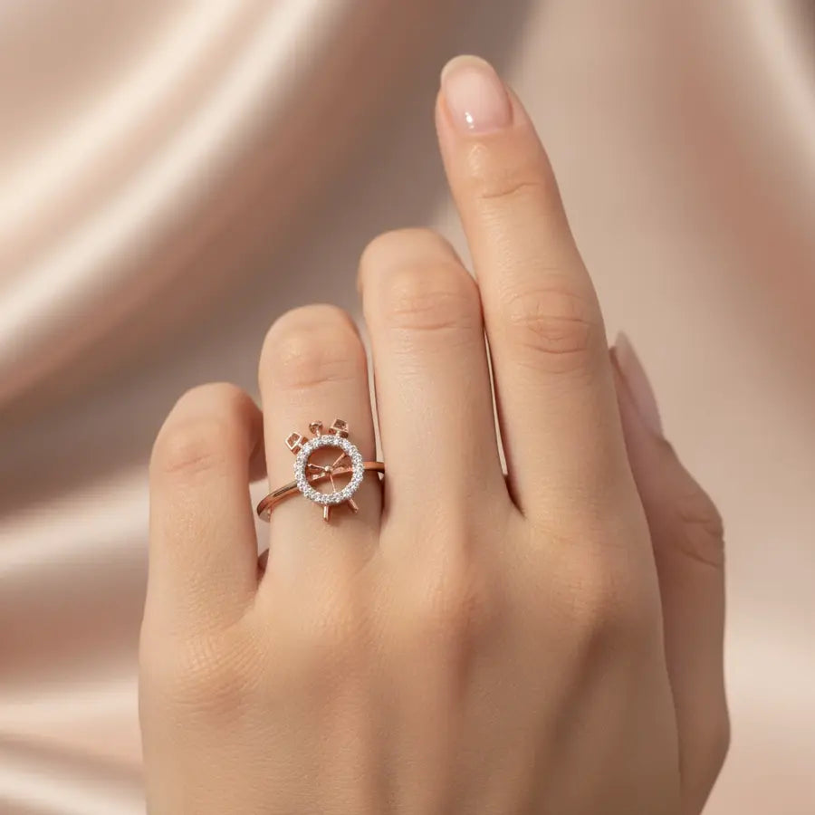 Time Keeper Gold Ring