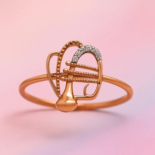 Trumpet Gold Ring