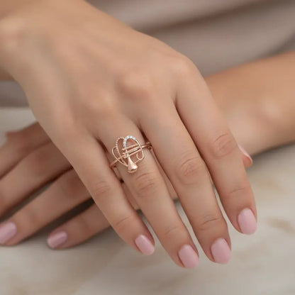 Trumpet Gold Ring