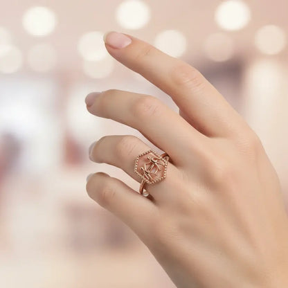 Hi-Fi Hands Gold Ring