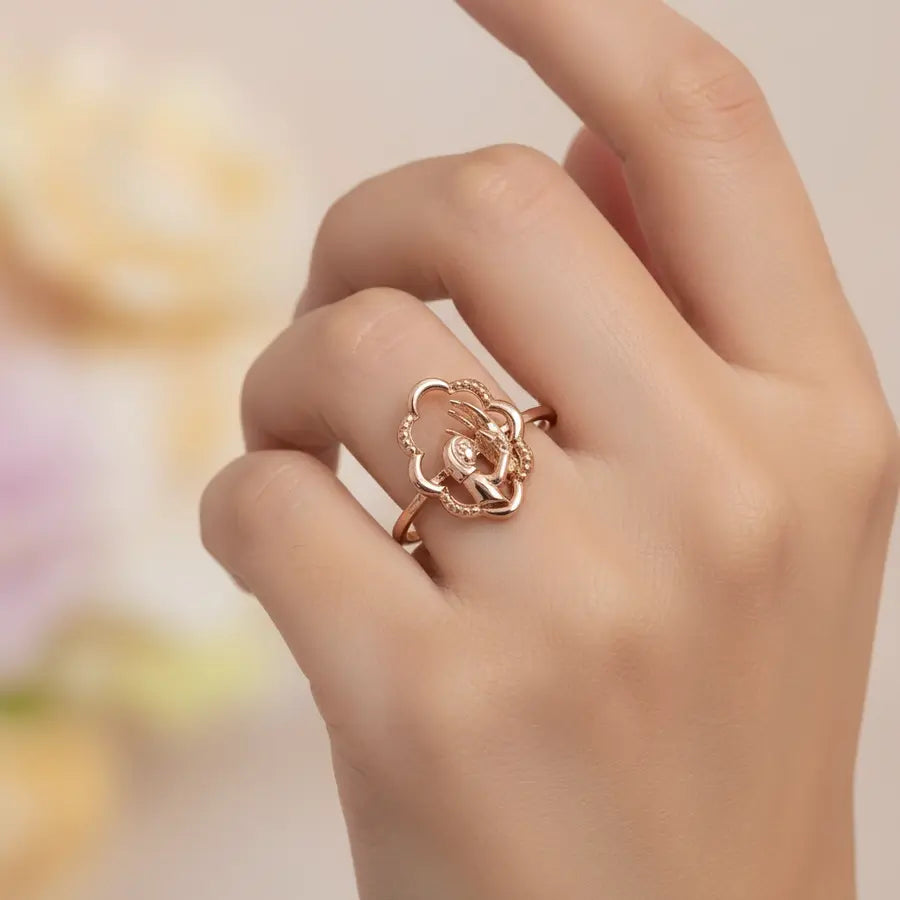 Blessings Hand Gold Ring