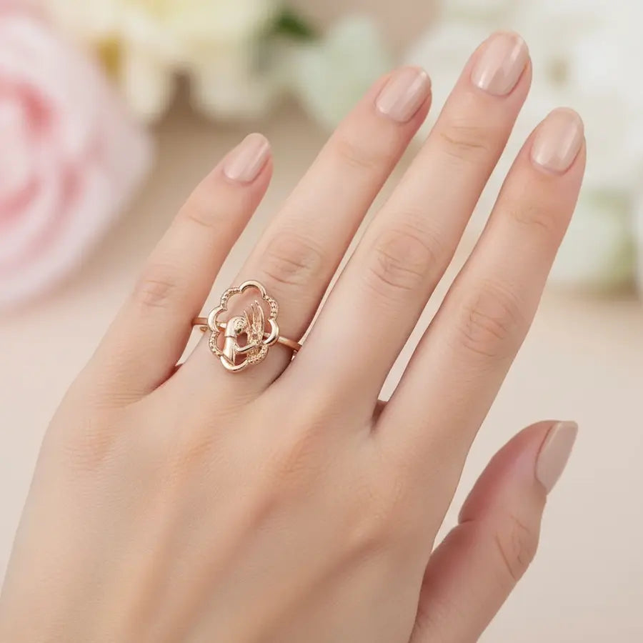 Blessings Hand Gold Ring