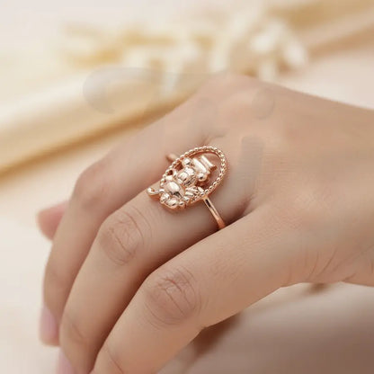 Cute Rat Gold Ring