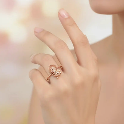 Cute Rat Gold Ring