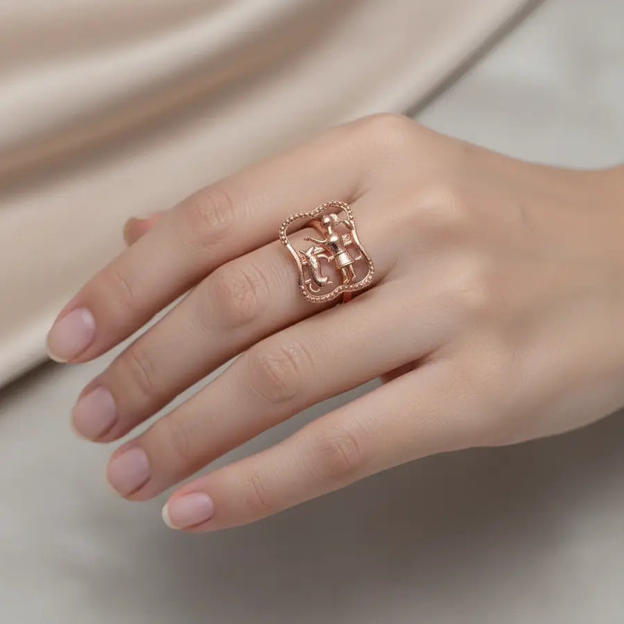 Dog Lover Gold Ring