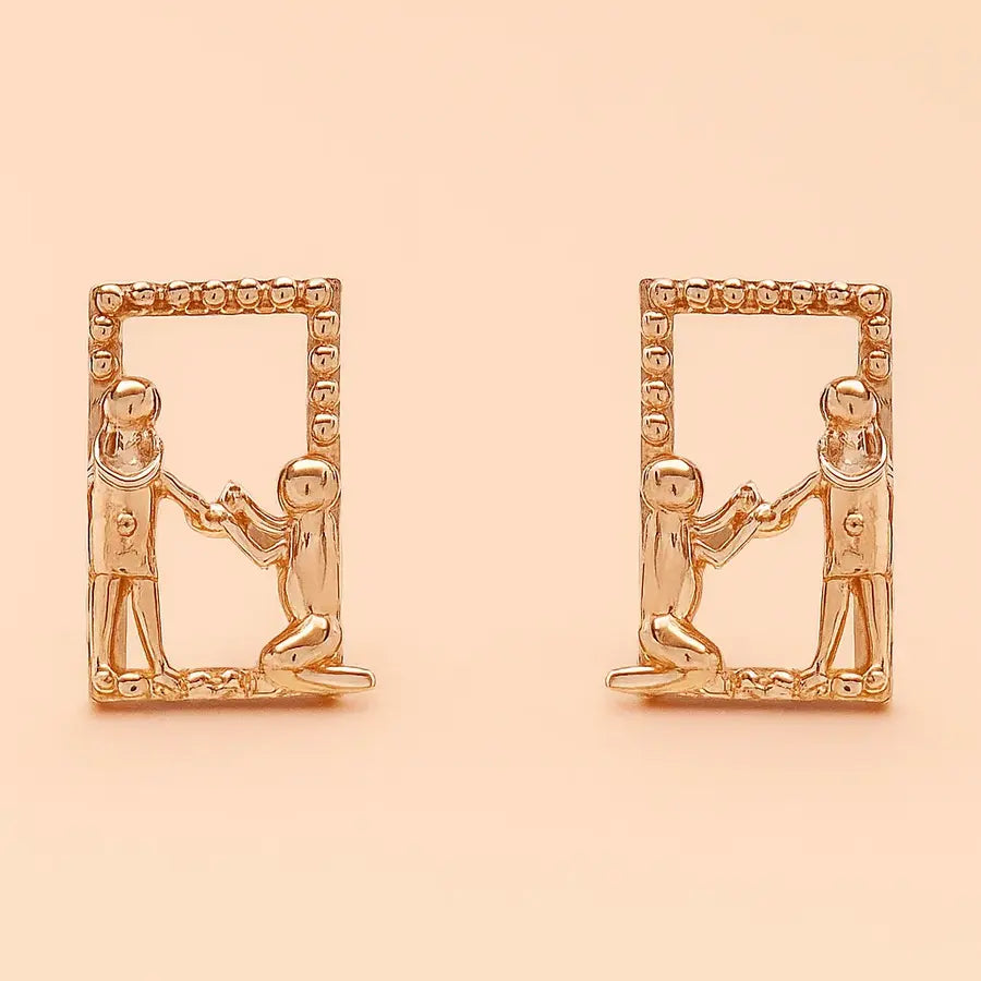 Blessings Gold Earrings