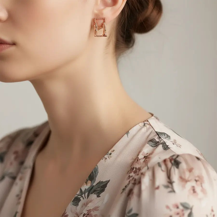 Blessings Gold Earrings