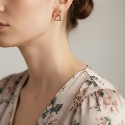 Blessings Gold Earrings