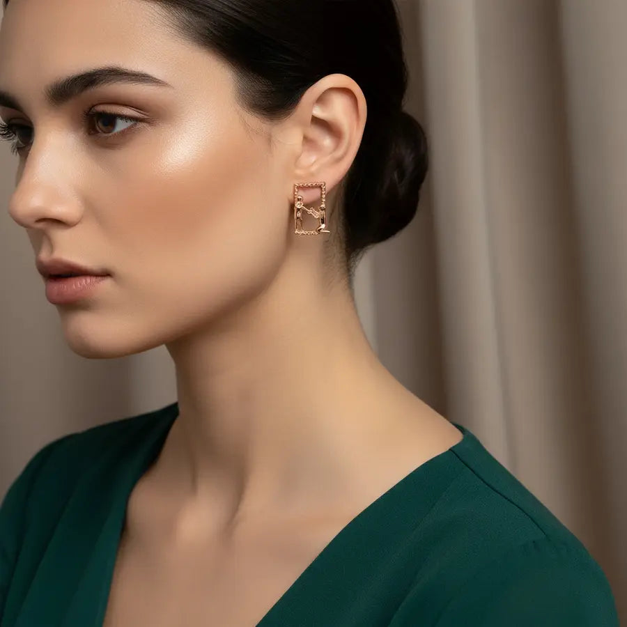 Blessings Gold Earrings