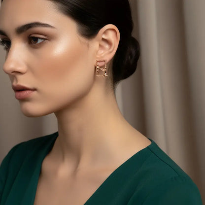 Blessings Gold Earrings