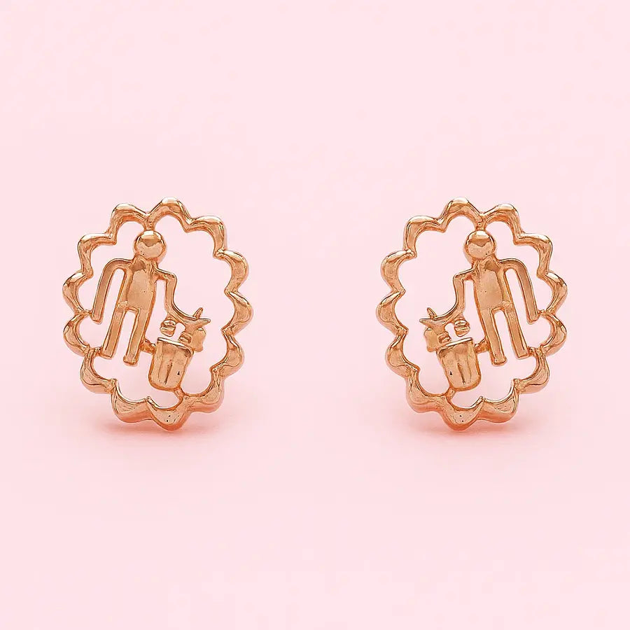 Eco-Friendly Gold Earrings