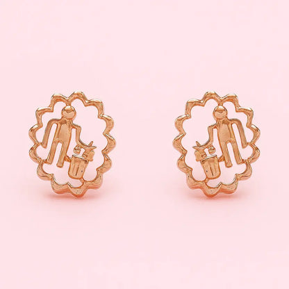 Eco-Friendly Gold Earrings