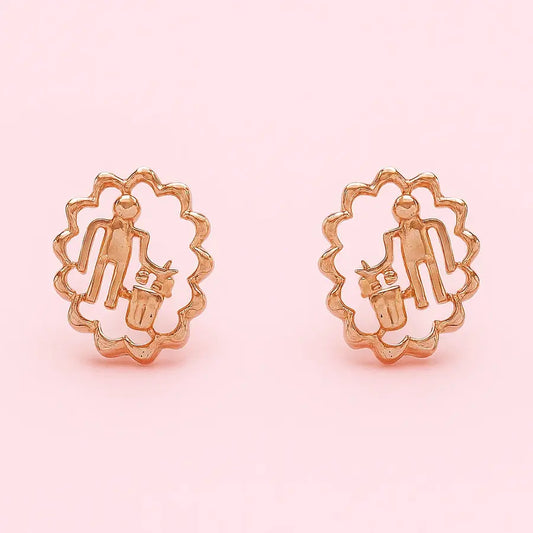 Eco-Friendly Gold Earrings