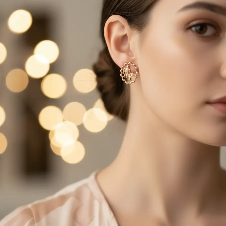 Eco-Friendly Gold Earrings