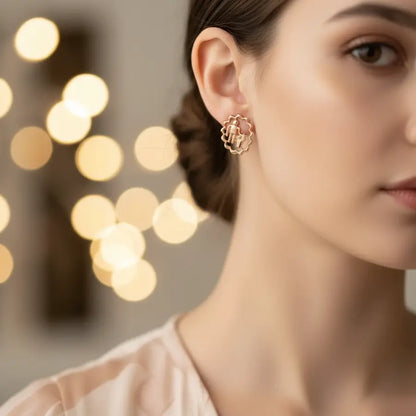 Eco-Friendly Gold Earrings