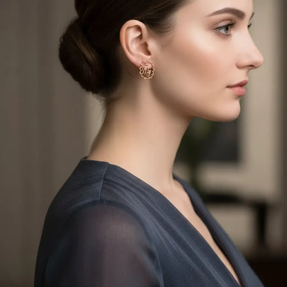 Eco-Friendly Gold Earrings