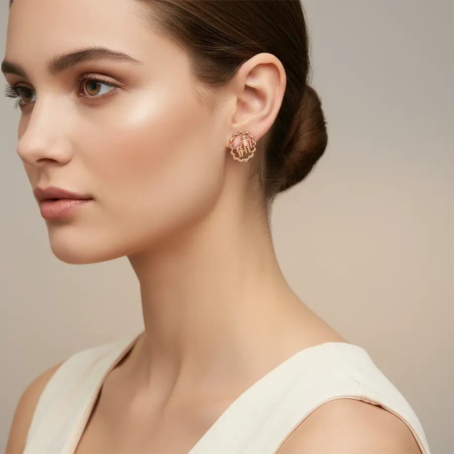 Eco-Friendly Gold Earrings