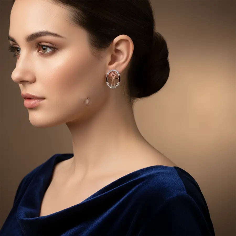 Oscar Gold Earrings