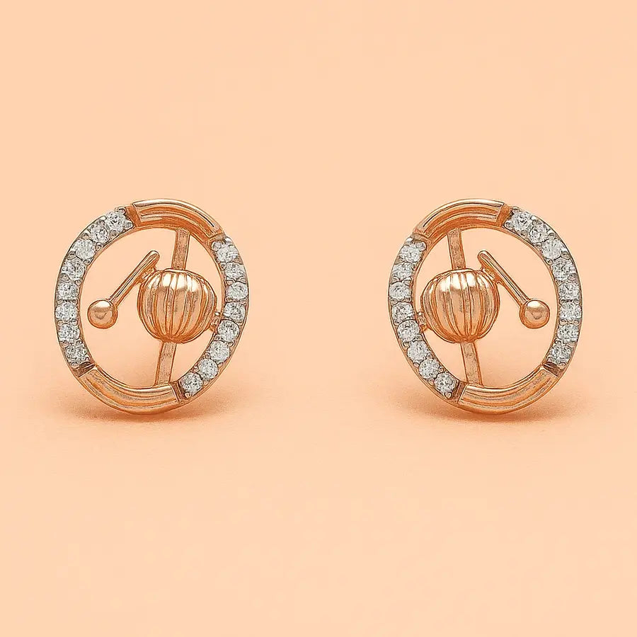 Chenda Melam Gold Earrings