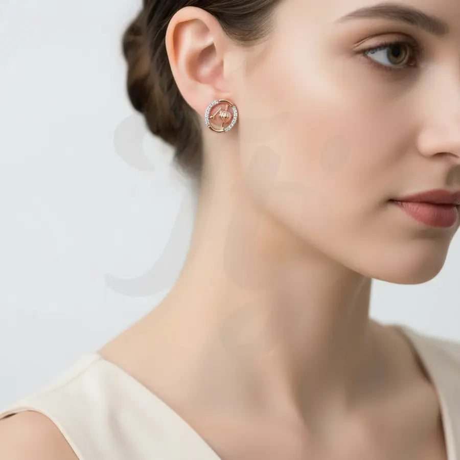 Chenda Melam Gold Earrings