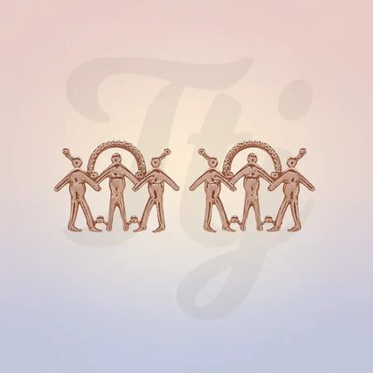 Friendship Gold Earrings