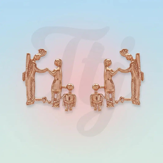 Wedding Gold Earrings