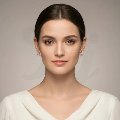 Justice Scale Gold Earrings