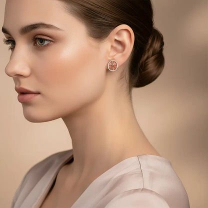 Justice Scale Gold Earrings