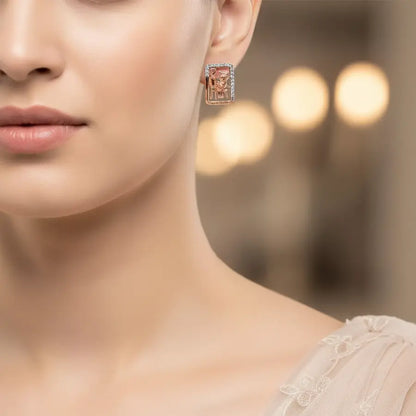 Helping Grandma Gold Earrings